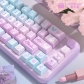 Dream Butterfly 104+34 / 54 MDA / Cherry Profile Keycap Set Cherry MX PBT Dye-subbed for Mechanical Gaming Keyboard